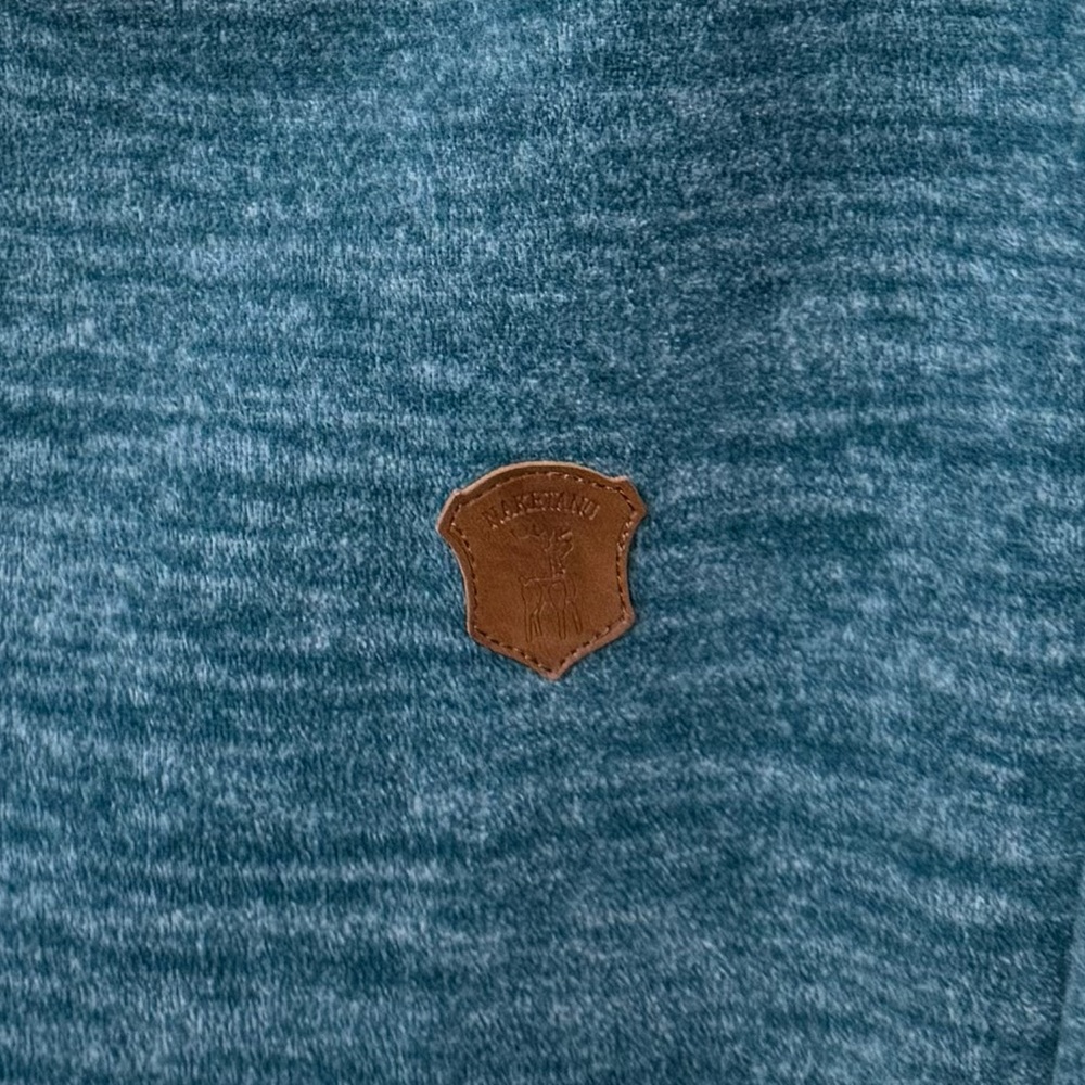 Naketano Hoodie Teal Brave New Word Owl Women’s Large - Picture 7 of 11